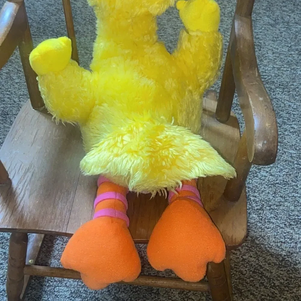 Vintage Big Sesame Street Bird Plush Doll